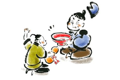 居酒屋　養老の瀧様　メニュー用　イラスト制作