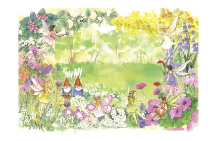 ホテル　グリーンプラザ軽井沢様　施設　妖精たちの森「Fairy Shop」 メインビュアル＆妖精キャラ　制作（2016年）